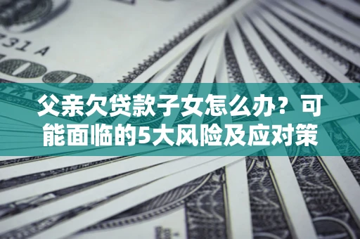 北京父亲欠贷款子女怎么办？可能面临的5大风险及应对策略