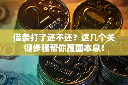 北京借条打了还不还？这几个关键步骤帮你赢回本息！
