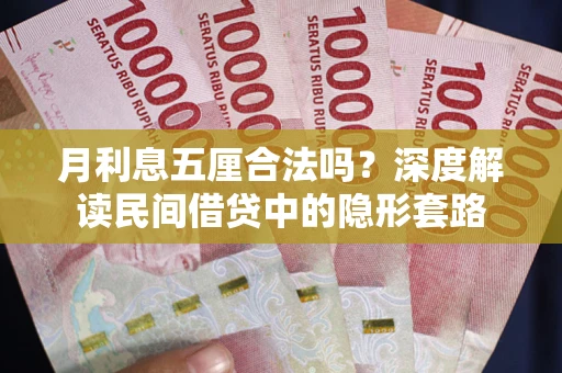 北京月利息五厘合法吗？深度解读民间借贷中的隐形套路