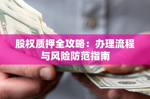 北京股权质押全攻略：办理流程与风险防范指南