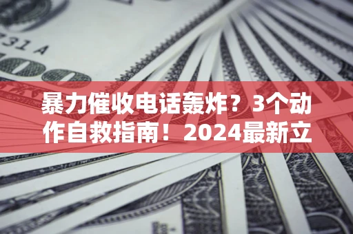北京暴力催收电话轰炸？3个动作自救指南！2024最新立案标准全解析